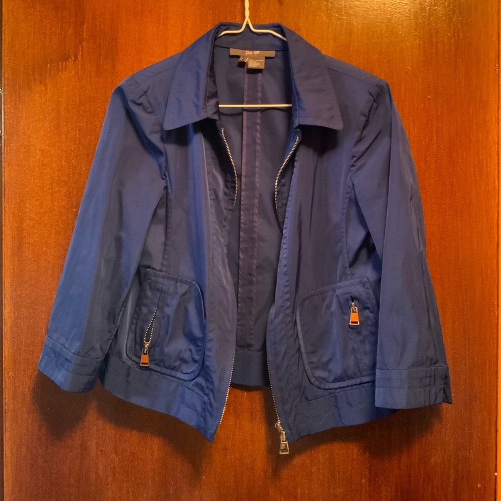 Blue jacket
